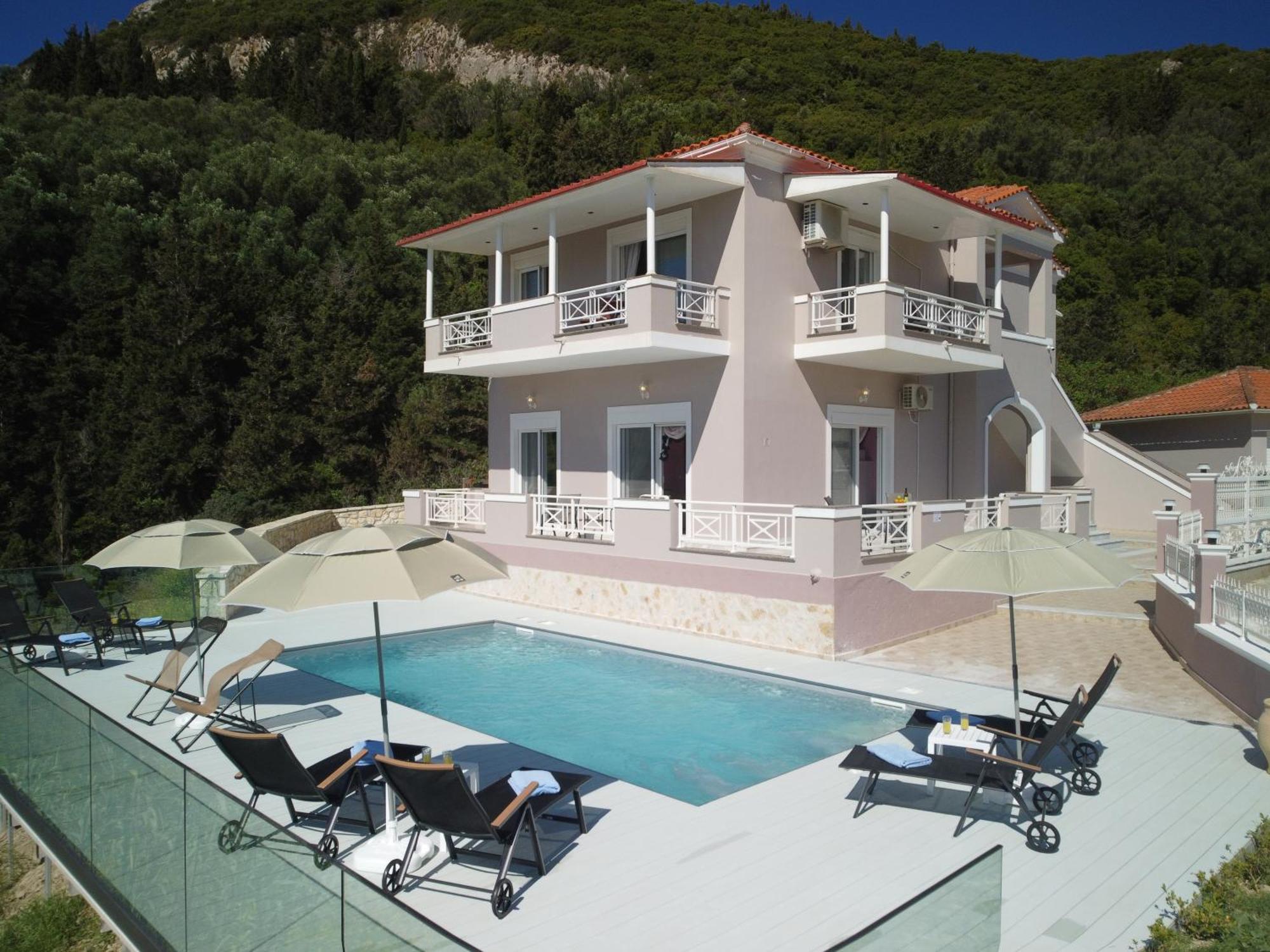 Villa Euphoria Apts Afionas Luaran gambar